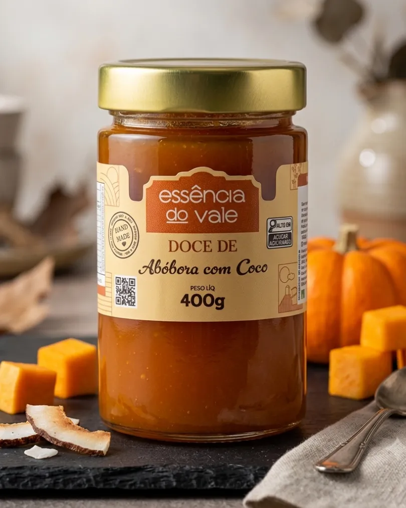 Doce de Abóbora com Coco 400g - Imagem 2