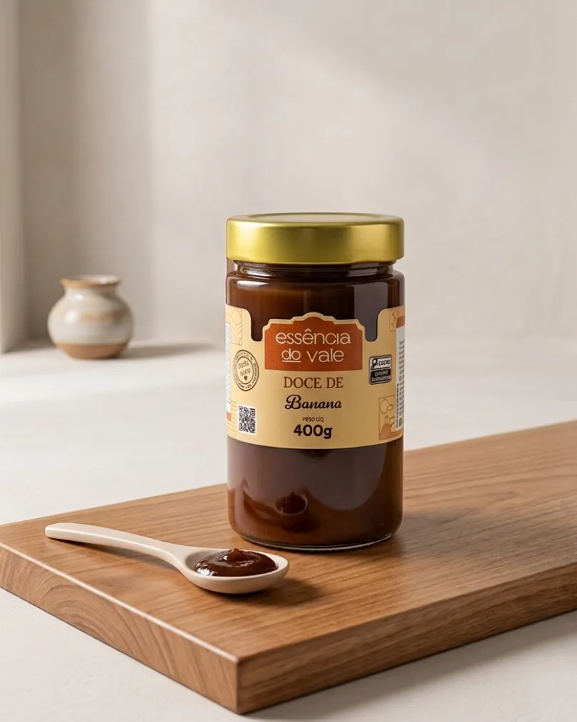 Doce de Banana da Essência do Vale 400g - Imagem 4