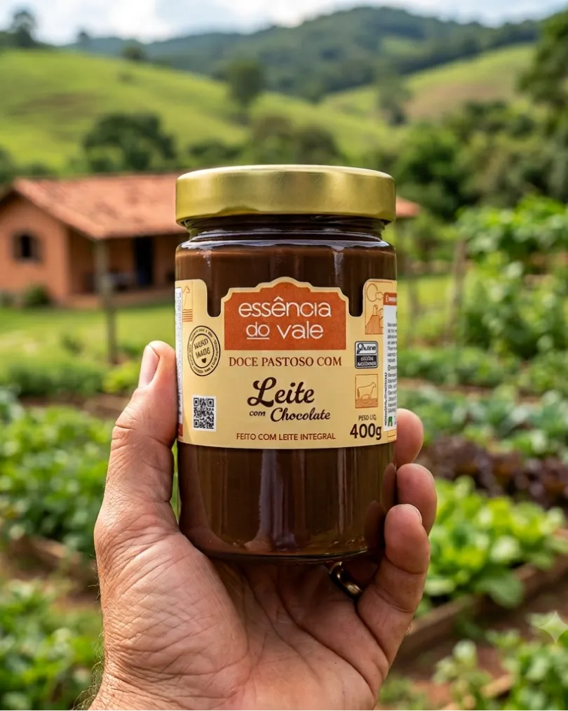 Doce Pastoso de Leite com Chocolate Essência do Vale 390g - Imagem 2